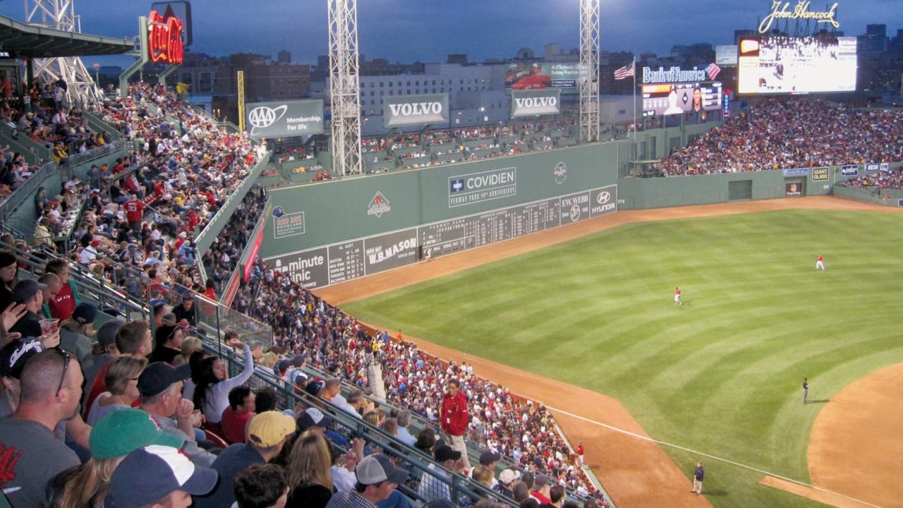 Take in a night game at Fenway Park.